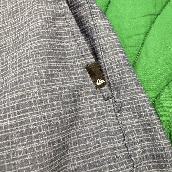 Quiksilver Boys 24 8 Amphibian Blue Shorts DryFlight Water Repellent - Picture 3 of 6